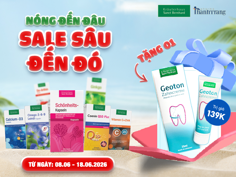 Ưu đãi lớn mùa hè từ Thanh Trang Pharma